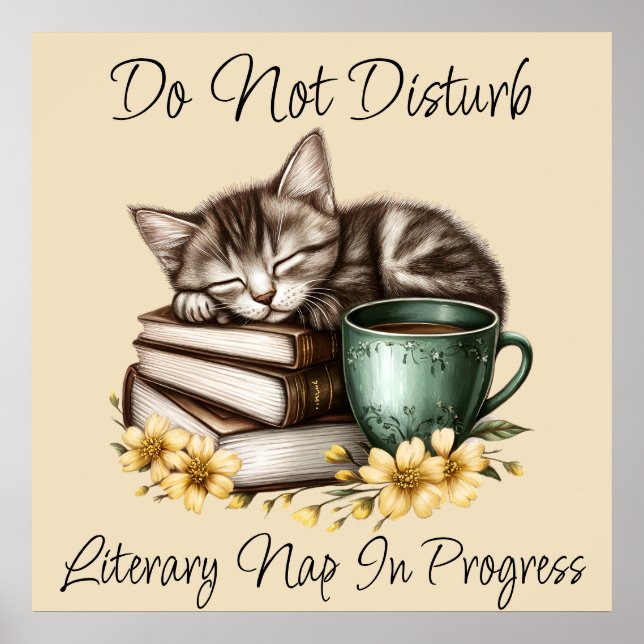 Sleeping Kitty Precious Kitty Poster (Front)