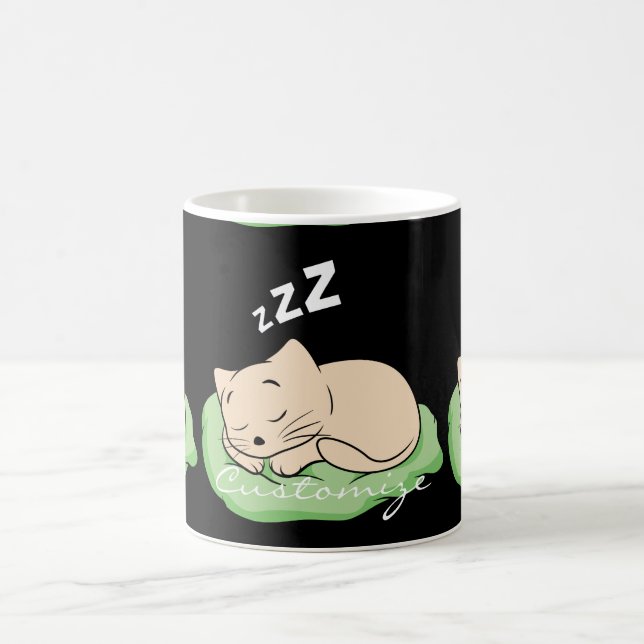 Sleeping Kitty Thunder_Cove Coffee Mug (Center)