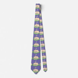 Sleeping Kitty Thunder_Cove Tie
