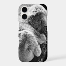 Sleeping koala bear phone protection case