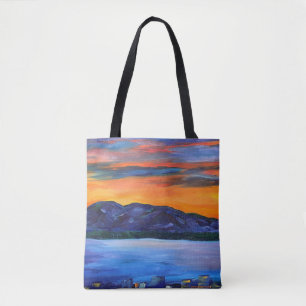 Sleeping Lady & Fireweed Tote Bag