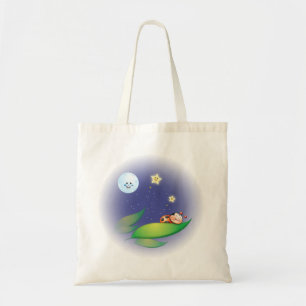 Sleeping Ladybug Tote Bag