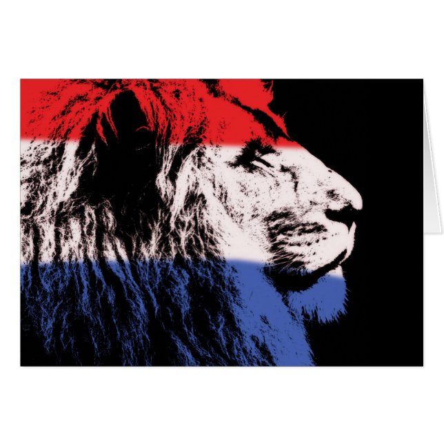 Sleeping lion profile (Front Horizontal)