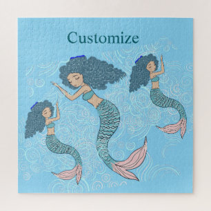 Sleeping Mermaid Thunder_Cove Jigsaw Puzzle