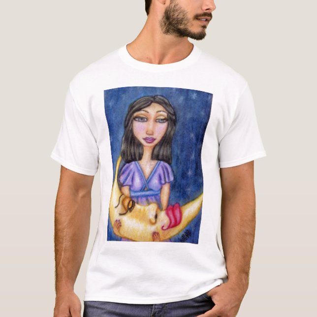 Sleeping Moon Night Shirt (Front)