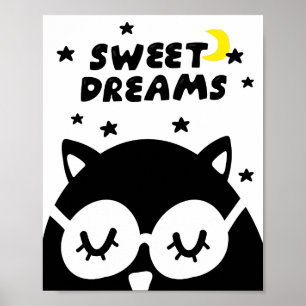 Sleeping owl poster