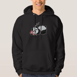 Sleeping Panda Design for Panda Bear Fans Hoodie