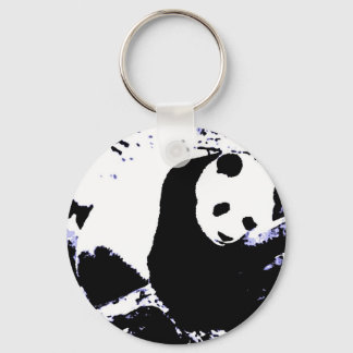 Sleeping Panda Key Ring