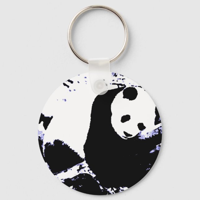 Sleeping Panda Key Ring (Front)