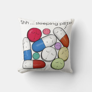 Sleeping Pills-Medication Cushion