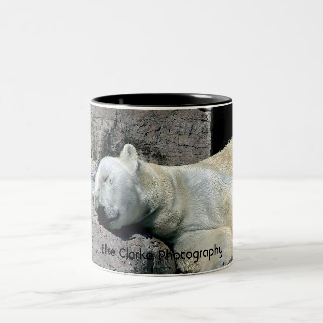 Sleeping Polar Bear Mug (Center)