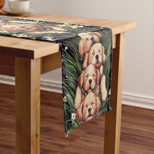 Sleeping Puppies Table Runner