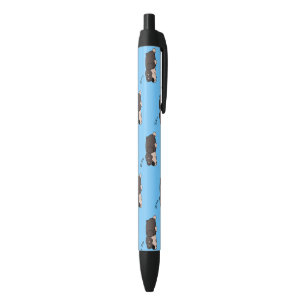 Sleeping Rottweiler Dog Lover ZZZ Animal Pet Owner Black Ink Pen
