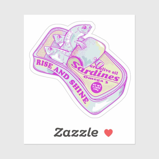 SLEEPING SARDINES rISE AND SHINE (Sheet)