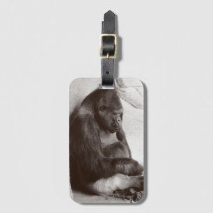 Sleeping Silverback Luggage Tag