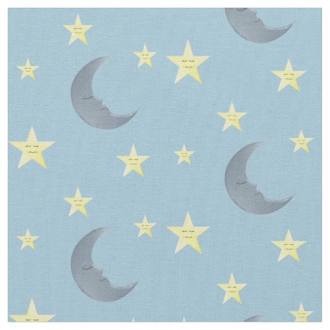 Sleeping Sky Fabric (Close Up)