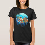 Sleeping Sloth Menorah Hanukkah Chanukah Animal Je T-Shirt<br><div class="desc">Sleeping Sloth Menorah Hanukkah Chanukah Animal Jewish</div>