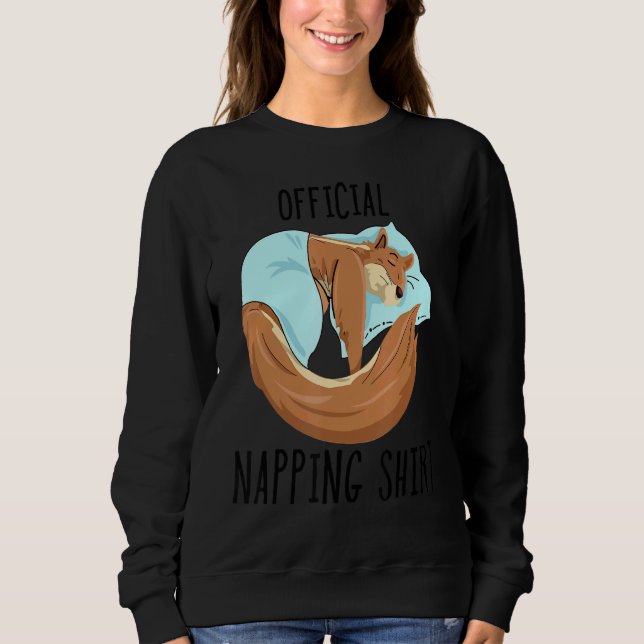 Sleeping Squirrel Pyjamas Sleepyhead 1 Sweatshirt (Front)