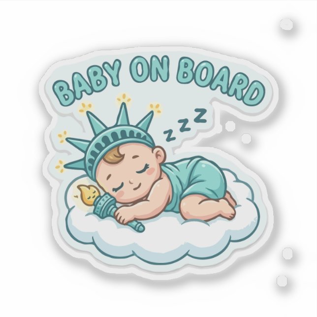 Sleeping Statue of Liberty Baby (Front)