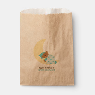 Sleeping Teddy Bear Baby Shower Favour Bags