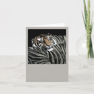 Sleeping Tiger Card