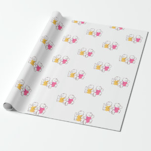 Sleeping Twins Wrapping Paper