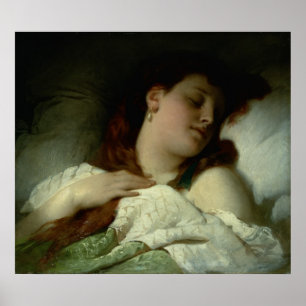 Sleeping Woman Poster