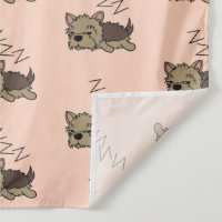 Sleeping Yorkshire Terrier Dog Lover ZZZ Pet Owner