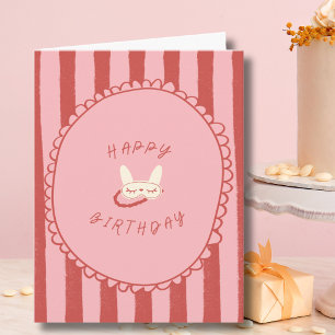 sleepover slumber party happy birthday card teen