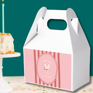 sleepover slumber party thank you favor favour box