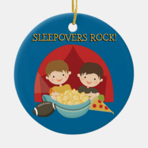 Sleepovers Rock Ceramic Tree Decoration