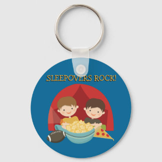 Sleepovers Rock Key Ring