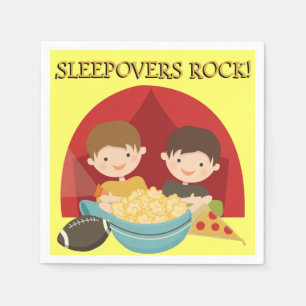 Sleepovers Rock Napkin