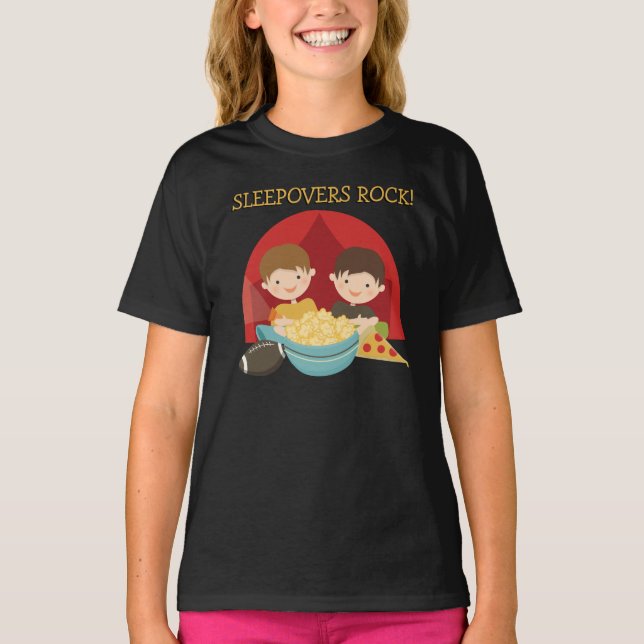 Sleepovers Rock T-Shirt (Front)