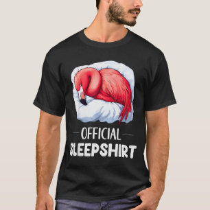 Sleepshirt Sleeng Flamingo Animal Lovers Pajama T-Shirt