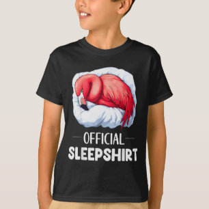 Sleepshirt Sleeng Flamingo Animal Lovers Pajama  T-Shirt