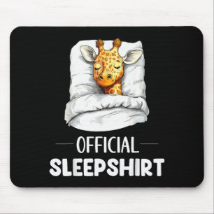 Sleepshirt Sleeng Giraffe Animal Lovers Pajama Mouse Mat
