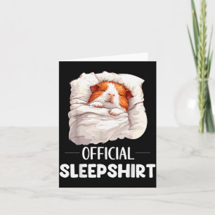 Sleepshirt Sleeng Guinea G Animal Lovers Pajama  Card