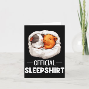 Sleepshirt Sleeng Guinea G Animal Lovers Pajama Card