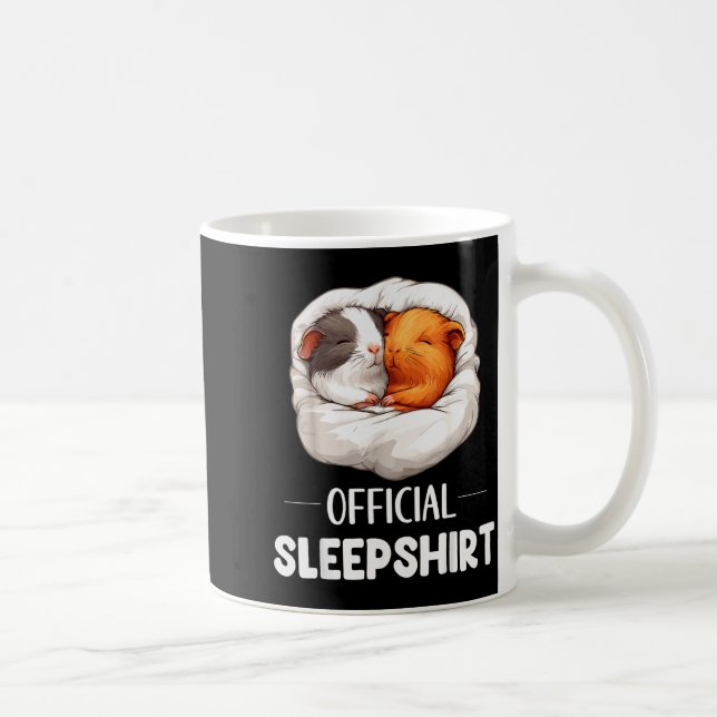Sleepshirt Sleeng Guinea G Animal Lovers Pajama  Coffee Mug (Right)