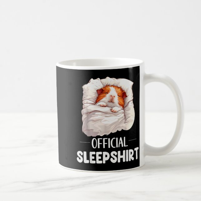 Sleepshirt Sleeng Guinea G Animal Lovers Pajama  Coffee Mug (Right)