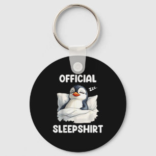 Sleepshirt Sleeng Penguin Animal Lovers Pajama  Key Ring