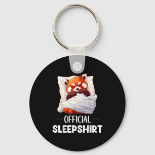 Sleepshirt Sleeng Red Panda Animal Lovers Pajama  Key Ring