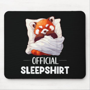 Sleepshirt Sleeng Red Panda Animal Lovers Pajama Mouse Mat