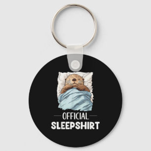 Sleepshirt Sleeng Sea Otter Animal Lovers Pajama Key Ring