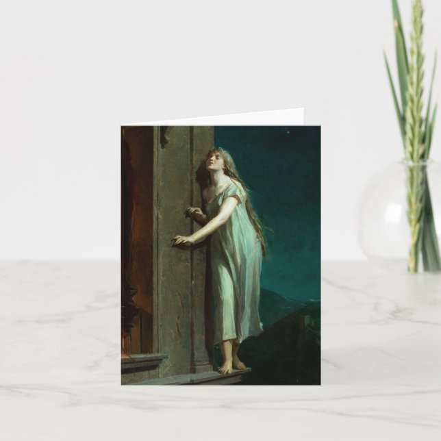 Sleepwalker by Max Pirner Thank You Card (Front)