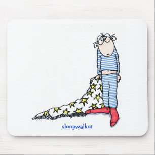 Sleepwalker by Susan McGraw Keber Mouse Mat