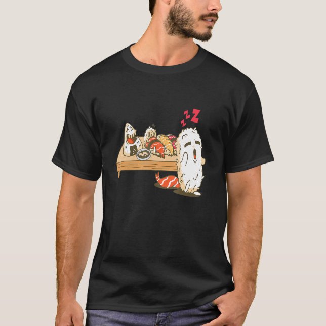 Sleepwalking Sushi T-Shirt (Front)