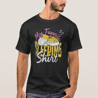 Sleepy Animal My Favourite Sleeping Hamster T-Shirt