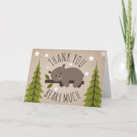 Sleepy Bear Thank You Stars